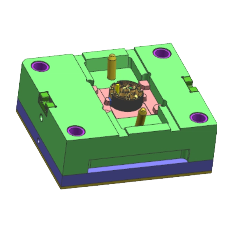 Summus Temperature Repugnans Threaded Plastic Iniectio Molde Partibus